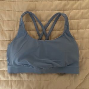 Lululemon Energy Sports Bra - Sky Blue Size 8